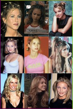 90's, hairstyles, 90s fine, honey, friends 200’s Hairstyles, 90s Summer Hairstyles, 90s Movie Hairstyles, Early 2000s Prom Hairstyles, 90s Hairstyles With Clips, 90s Hairstyles Aesthetic, 2000 Hair Styles Early 2000s, 1998 Hairstyles, 90s Hairstyles Inspiration