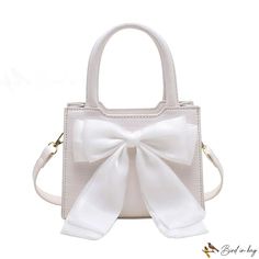 Bird in Bag - Popular small bags female new fashion crossbody bag simple bow handbag Spring Rectangular Bags With Bow, Rectangular Shoulder Bag With Bow For Shopping, Spring Everyday Bag With Bow Detail, Rectangular Bow Bag For Gift, Rectangular Shoulder Bag With Bow For Gift, Rectangular Bow Bags For Gifts, Rectangular Shoulder Bag With Bow As Gift, Rectangular Gift Bag With Bow, Rectangular Bags With Detachable Bow For Gifts