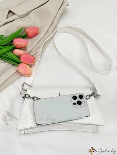 Bird in Bag - Cobody Shoulder Bag with Strap and Chain Trendy Crossbody Phone Bag With Chain Strap, Trendy White Shoulder Bag With Chain, Trendy Satchel Phone Bag With Chain Strap, Minimalist Pattern, Baguette Bag, Style Minimalist, Bag Bag, Save The Planet, Bird In Bag