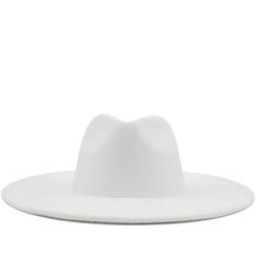 Elevate your style with our sleek wide brim fedora hat, a timeless accessory that exudes sophistication and flair. Crafted from high-quality materials, this fedora offers both style and durability, making it a versatile addition to any wardrobe. Add a dash of sophistication to your ensemble with our sleek wide brim fedora hat and step out in style.Key characteristics: Timeless Style: The fedora hat embodies timeless style, offering a classic yet contemporary look that never goes out of fashion. Wide Brim: The wide brim not only adds a touch of elegance but also provides ample shade and sun protection, making it ideal for outdoor activities. Structured Crown: The hat features a structured crown that maintains its shape, giving it a polished and refined appearance. Versatile Wearability: Sui Chic Solid Color Panama Hat With Curved Brim, Fall Wide Brim Panama Hat, Classic Solid Fedora For Spring, Modern Fitted Fedora For Spring, Chic Solid Brimmed Panama Hat, Spring Modern Fitted Fedora, Modern Flat Brim Fedora For Spring, Modern Spring Fedora With Flat Brim, Spring Modern Fedora With Flat Brim