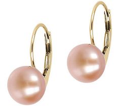 These simple-yet-stunning earrings are all you need to elevate your look. From Honora. Elevate Your Look, Stunning Earrings, Cultured Pearls, Pearl Earrings, Gold Plate, Jewelry Earrings, Plating, Gold