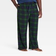 Sleep in cozy comfort night after night in these Check Microfleece Pajama Pants from Goodfellow & Co™. Designed in a straight-leg silhouette, these microfleece pajama pants are crafted from midweight knit fabric for soft wear. A full elastic waistband with a front drawstring offers you a snug fit, while two side pockets lend functional flair. Designed with a classic check pattern, you can pair them with tanks or sleep shirts for different sleepwear options. Goodfellow & Co™: Feel good in what yo Sleep Shirt, Pajama Bottoms, Mens Big And Tall, Bottom Clothes, Comforters Cozy, Big & Tall, Check Pattern, Night In, Snug Fit