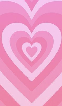 a pink and white heart shaped pattern on a white background