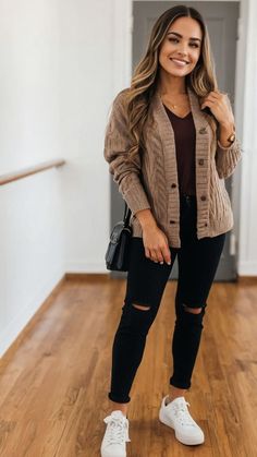 womens long sleeve shirts for layering, womens long sleeve layering top, women's long sleeve shirts for layering, women's long sleeve layering tee, layered outfits aesthetic, summer outfit, winter outfit, beach outfit, outfit aesthetic, outfit inspo, classy outfit, fall outfit, boho outfit, fashion inspo, jeans outfit, concert outfit ideas, aesthetic outfit, chic outfit, college outfit, asics outfit, lookbook outfit, comfy outfit, basic outfit, trendy outfit, autumn outfit, casual work outfit Trendy Sweaters For Women, Fall Outfits Women 30s Casual, Women’s Casual Outfit Fall, Women’s Fall Casual Outfits 2024, Fall Business Casual Jean Outfits, Casual Manager Outfit Women, Rustic Casual Outfits Women, Trendy Over 40 Outfits, Casual Fall Looks 2024