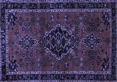 Oriental Rug Purple Persian Rug, Plum Rug, Indigo Rug, Witches House, Dark Blue Rug, Rose Rug, Mazzy Star, Persian Blue, Blue Colour Palette