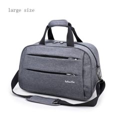 Brand Name: JXSLTCMain Material: NylonHave Drawbars: NoOccasion: VersatileItem Width: 23cmItem Type: Travel BagsItem Length: 53cmClosure Type: zipperTravel Bag: Travel DuffleItem Weight: 0.65kgModel Number: JX012Hardness: SOFTStyle: FashionMaterial Composition: 80%Item Height: 34cmPattern Type: SolidGender: MENtravel bags hand luggage: Business Casual Gray Travel Bag With Zipper Closure, Gray Travel Bag With Luggage Sleeve, Bag On Wheels, Man Shoulder, Business Travel Bag, Cabin Luggage, Sports Bags Gym, Travel Handbags, Big Bag