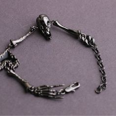 Brand New Without Tag. Skull Accessories, Goth Accessories, Skull Bracelet, Womens Jewelry Bracelets, Women Jewelry, Brand New, Bracelet, Women Shopping, Quick Saves