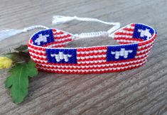 Loom beaded bracelet with Liberia flag. Patriotic hand woven beaded wristbandt is a great gift for a women, girl or child for birthday, Christmas, Valentine's Day and other holidays. Small frienship gift whis African country flag. Is suitable for daily wear. Bracelets in stock and ready to ship. More bracelets here: https://www.etsy.com/shop/BeadSeeShop?ref=seller-platform-mcnav&section_id=30144819 The bracelet is made of Czech seed beads and strong nylon thread. Width 18mm (0.7 inch) The length Patriotic Colorful Beads Bracelet For Gift, Patriotic Beaded Bracelets With Colorful Beads As Gift, Red Beaded Bracelet For Independence Day, Handmade Patriotic White Beaded Bracelets, Patriotic White Handmade Beaded Bracelets, White Bracelets For Independence Day Gift, White Beaded Bracelets For 4th Of July Gift, 4th Of July White Beaded Bracelets Gift, Independence Day White Bracelets Gift