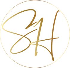 the logo for an event with gold lettering