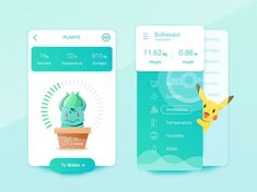 the pokemon go app is designed to look like it has pikachu on it