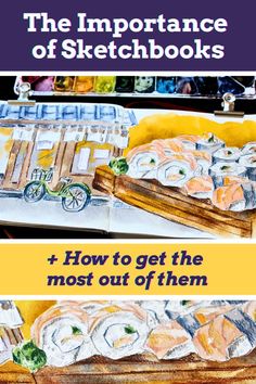 How to use sketchbooks for art improvement