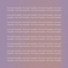 the back side of a pink and purple background with words written in white on it