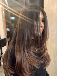 Famous Haircuts, Rambut Brunette, Haircuts For Long Hair With Layers, Brown Hair Balayage, Layered Haircut, Long Brown Hair, Long Layered Hair