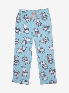 Marie Plush, Nightmare Before Christmas Clothing, Fame Clothes, Disney Pajama Pants, Christmas Pj Pants, Plush Pants, Aristocats Marie, The Aristocats, Disney Pajamas