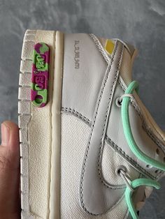 TOP Quality Perfectkicks Nike Dunk SB Low OFF WHITE The 50 NO.4,DM1602-114-Coolsneakers.org Chunky Shoes, Nike Cortez Sneaker, What I Wore