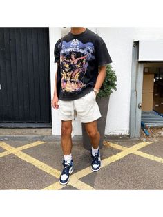 Graphic Tee Outfit Men, Shirt Outfit Men, Dope Outfits For Guys