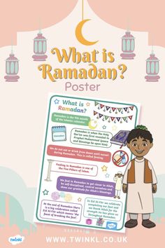 Ramadan poster What Is Ramadan, About Ramadan, Ramadan Poster, Islamic Calendar, Pillars Of Islam, Research Poster, Ramadan Activities