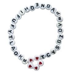 Get the White Round Alphabet Beads by Creatology™ at Michaels. Your kids will love to make cute accessories with these alphabet beads by Creatology. Your kids will love to make cute accessories with these alphabet beads by Creatology. These round beads can be teamed with charms and cords to make different jewelry designs. They are also great for creating personalized keychains and friendship bracelets. Details: White 0.29" (7.5 mm) 340 beads Plastic For ages 4 and up | White Round Alphabet Beads Holiday Jewelry With Round Letter Beads, Valentine's Day Jewelry With Round Letter Beads, Round Letter Beads Jewelry For The Beach, White Letter Print Round Bead Bracelets, Multicolor Letter Print Round Beads Jewelry, Alphabet Beads, Personalized Keychain, Round Beads, Friendship Bracelets