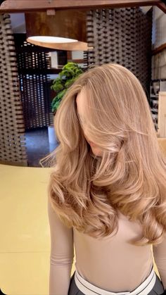 Blonde Women Hairstyles, Blond Strawberry Hair, Dark Strawberry Blonde Hair Color, Hair Color Blonde Ideas, Ash Strawberry Blonde Hair, One Color Hair Ideas, 2 Colored Hair, One Color Hair, Pretty Haircolors