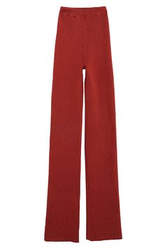 Same day shipping on Giu Giu. Ribbed Long Pants For Fall, Stretch Ribbed Wide Leg Pants Full Length, Fall Ribbed Long Pants, Solid Ribbed Wide Leg Pants, Solid Ribbed Full-length Pants, Chic Full-length Ribbed Pants, Stretch Ribbed Wide Leg Pants, Full-length Solid Ribbed Pants, Solid Wide Leg Ribbed Pants