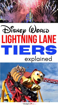 the disneyland world lightning lane and mickey mouse rides