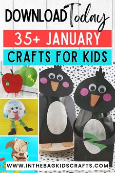 This list of 35+ easy winter crafts for kids is packed with fun ideas for January! From snowmen to holiday-themed projects, these crafts are perfect for keeping kids entertained during cold days. Each activity is simple to make and sparks creativity while improving fine motor skills. Whether you're planning a family craft day or classroom project, these January crafts are sure to be a hit with kids!