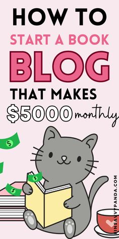 how to start a book blog that makes $ 500 / month