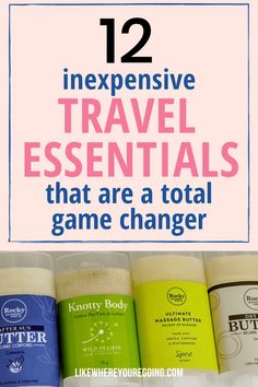 the top ten travel essentials that are a total game changer