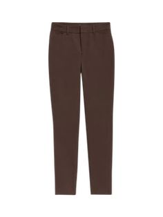 High-Waisted Pixie Ankle Pants for Women | Old Navy High Rise Brown Bottoms For Workwear, Fall Workwear Bottoms With Zip Fly, Fall Workwear Bottoms With Button Zip Fly, Mid-rise Fitted Business Bottoms, Tapered Leg Workwear Pants, Tapered Leg Pants With Button Zip Fly For Work, Stretch Pants For Work, Stretch Pants With Button Zip Fly For Work, Stretch Work Pants With Button Zip Fly