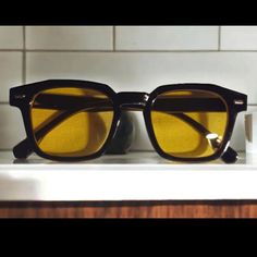 Yellow Lense Sunglasses Looks Great On Any Face Shape Unisex New #Yellowlense #Unisex #Unisexsunglasses #Modernsumglasses Casual Yellow Sunglasses For Outdoor, Casual Yellow Sunglasses With Uv Protection, Trendy Yellow Sunglasses For Outdoor, Classic Yellow Sunglasses With Uv Protection, Yellow Sunglasses With Uva Protection, Retro Yellow Sunglasses With Uv Protection, Yellow Gradient Lenses Sunglasses For Outdoor, Yellow Cat Eye Sunglasses With Tinted Lenses, Yellow Gradient Sunglasses For Outdoor