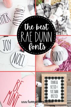 Add some rustic style to any room in your home by downloading these Rae Dunn fonts to use with your Cricut or Silhouette. #Natal, Rae Dunn Labels, Rae Dunn Printable Free, Rae Dunn Signs, Rae Dunn Lettering, Rae Dunn Font For Cricut, Rae Dunn Font Free, Farmhouse Birthday, Rae Dunn Font Rae Dunn Labels, Rae Dunn Signs, Distressed Fonts For Cricut, Rae Dunn Font For Cricut, Rae Dunn Font Free, Farmhouse Birthday, Farmhouse Fonts, Rae Dunn Font