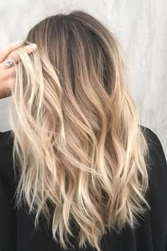 Hair Colors For Fall, Fall Blonde Hair Color, Fall Blonde Hair, Blonde Hair Colors, Ombre Hair Blonde, Hair Color Crazy, Fall Blonde, Balayage Blonde