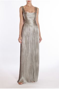 SERENE Empire Waist Evening Dress, Draped Gown, Maria Lucia Hohan, Gown Gold, Drape Gowns, Silk Tulle, Wedding Guest Looks, Body Curves, Silk Gown