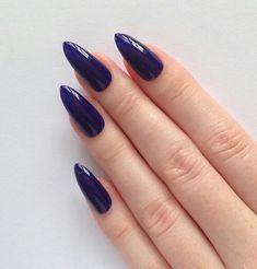 Image de nails, blue, and purple Purple Stiletto Nails, Nails Stiletto, Purple Nail, Stiletto Nails Designs, Manicure Y Pedicure, Purple Nails, Stiletto Nails, Nail Trends