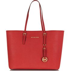 Michael Kors Jet Set Travel Tote In Red Perfect Condition Never Used Tag Attached With Price Torn Off Red Michael Kors Bag For Errands, Michael Kors Red Shoulder Bag For Shopping, Michael Kors Red Shoulder Bag For Daily Use, Red Michael Kors Shoulder Bag For Daily Use, Red Michael Kors Shoulder Bag For Shopping, Red Tote, Bags Michael Kors, Pocket Bag, Travel Tote