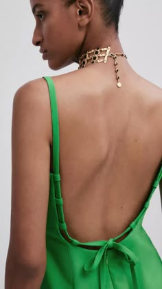 Strappy Dress, Classy Dress Outfits, Clothing Details, Strappy Dresses, Looks Chic, Fashion Design Clothes, Massimo Dutti, Fashion Details