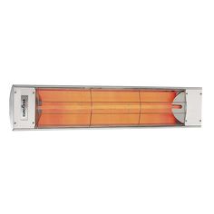 an electric heater on a white background