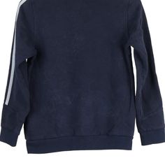 Description:Vintage Age 11-12 navy Adidas sweatshirt, fits small.GENDER: girls CONDITION: very good.STYLE: sweatshirtERA: 1990sCOLOUR: navyFABRIC: cotton Navy Long Sleeve Sweatshirt With Ribbed Collar, Navy Long-sleeve Sweatshirt With Ribbed Collar, Navy Long Sleeve Sweatshirt, Navy Sporty Crew Sweatshirt, Sporty Navy Crew Sweatshirt, Sporty Navy Crew-neck Sweatshirt, Navy Letter Print Sweater For Winter, Navy Fleece Crew Neck Top, Navy Crew Neck Fleece Top