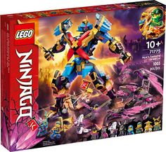 the lego ninja set is in its box