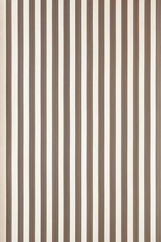 a white and brown striped wallpaper with vertical stripes