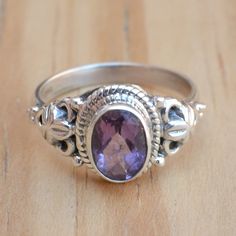 Oval Amethyst Promise Ring With Stone Setting, Purple Oval Stone Set Ring, Purple Oval Stone Setting Rings, Purple Oval Ring With Stone Setting, Lavender Amethyst Ring In Sterling Silver, Lavender Oval Amethyst Ring In Sterling Silver, Lavender Amethyst Ring In Oval Sterling Silver, Crystal Purple, Purple Ring