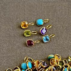 18k Gold natural gemstone charm Choose gemstone from the menu  Solid 18 carat gold 4x4mm gemstone 4mm ring with 3.25mm hole All natural top grade gemstones Turquoise is natural Arizona Turquoise (hardened surface, natural colour) 14k Gold Gemstones For Jewelry Making, Gold Gemstones With Accents For May Birthstone, Gold Gemstones For May Birthstone, Dainty Yellow Gold Gemstones, Fine Jewelry Birthstone Gemstones For Jewelry Making, Dainty Gold Gemstones With Accents, Yellow Gold Gemstones With Accents For Jewelry Making, Dainty Gold Gemstones, Tiny Charm