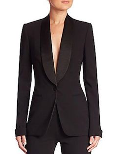 Item Include :- Blazer + Pant Fabric:- Imported Premium  Color:- Black Chic Black Tuxedo Suit for Women - Perfect for Weddings, Prom, or Special Occasions Make a bold and elegant statement with our Chic Black Tuxedo Suit for Women, designed to bring a touch of sophistication and style to any special event. This tuxedo suit is perfect for weddings, proms, or any special occasion where you want to stand out and exude confidence. Crafted with meticulous attention to detail, this tuxedo suit offers a modern twist on a classic look, tailored specifically for women. Features: 1. High-Quality Fabric: Made from a premium blend of materials, this tuxedo suit ensures comfort and durability. The fabric has a smooth finish and a slight sheen, adding a touch of luxury to your ensemble. 2. Chic Design: Tuxedo Suit For Women, Suit For Women Wedding, Women Wedding Suit, Wedding Suit Women, Black Tuxedo Suit, Plus Zise, Tuxedo Women, Occasion Outfit, Satin Noir