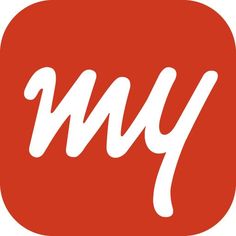 the wy logo on a red background