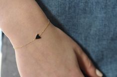 Details: 14K Gold 6.5" Heart Bracelets, Baby Heart, Gold Link Bracelet, Heart Bracelet, Delicate Bracelet, Fashion Advice, Link Bracelets, Diamond Bracelet, Bracelet