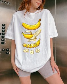 Aesthetic Graphic Tee, Banana Shirt, Banana Tee, Vintage Shirt, Graphic T-shirt, Aesthetic Fruit Shirt, Comfort Colors Tshirt, Banana Relaxed Adult Tshirt, Boho Shirt, Pastel Drawing, Aesthetic Graphic Tee, Vintage Graphic Tee, Vintage Banana Tee -------------------------------------------------------------------- ✅ If you're looking for a thick, structured tee that's also super soft and breathable--look no further! The unisex garment-dyed heavyweight t-shirt ticks all the boxes and is made of 1 Banana Shirt, Aesthetic Fruit, Fruit Shirt, Banana Print, Comfort Colors Tshirt, Gardening Shirts, Boho Shirts, Tees For Women, Vintage Shirt