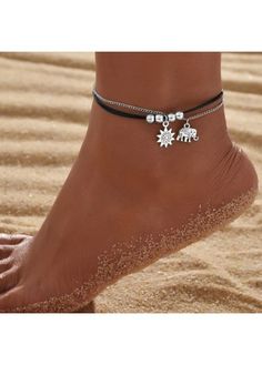 Color:Silver;Package Contents:1 X Anklet;Occasion:Sport; Silver Ankle Strap Anklets For Festival, Casual Metal Anklets For Summer, Silver Adjustable Anklets For Spring, Adjustable Silver Anklets For Spring, Trendy Silver Anklets For Party, Silver Casual Anklets For Festival, Silver Ankle Wrap Jewelry For Beach, Casual Silver Anklets For Festival, Casual Anklets For Summer Parties