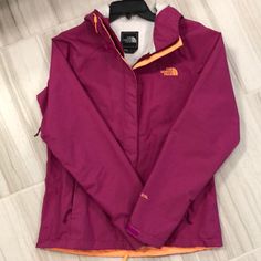 Brand New North Face Rain Jacket! Very Durable! Purple/Pink Color!! Purple Pink Color, North Face Rain Jacket, The North Face Purple, North Face Purple, The North Face Jackets, North Face Jackets, North Face Jacket, Costa Rica, Pink Color