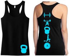 Summer is coming! Get in shape and look good with this Workout Queen tank top by NoBull Woman Apparel. Click here to buy http://nobullwoman-apparel.com/collections/fitness-tanks-workout-shirts/products/workout-queen-black-with-teal-tank-1 Fitness Tank Top, Ideas Clothes, Queen Black, Gym Tanks, Yoga Shirts, Workout Tanks, Workout Tank Tops, Ladies Tops Fashion, Women Tops