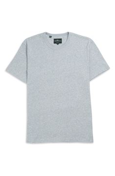 Refine your casual look with a T-shirt made from an airy piqué of cotton and linen. 28" length (size Medium) Crewneck Short sleeves 70% cotton, 30% linen Machine wash, dry flat Made in Turkey Classic Cotton T-shirt For Casual Gatherings, Basic Relaxed Fit Pima Cotton T-shirt, Heather Grey Cotton Short Sleeve T-shirt, Gray Cotton T-shirt For Loungewear, Casual Heather Grey T-shirt For Loungewear, Heather Grey Cotton T-shirt For Loungewear, Classic Cotton Shirt For Loungewear, Classic Plain Summer T-shirt, Classic Spring Crew Neck T-shirt